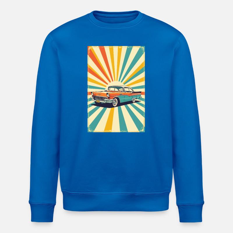 Retro Cruiser - Stanley/Stella Unisex Bio-Sweatshirt ROLLER - Königsblau