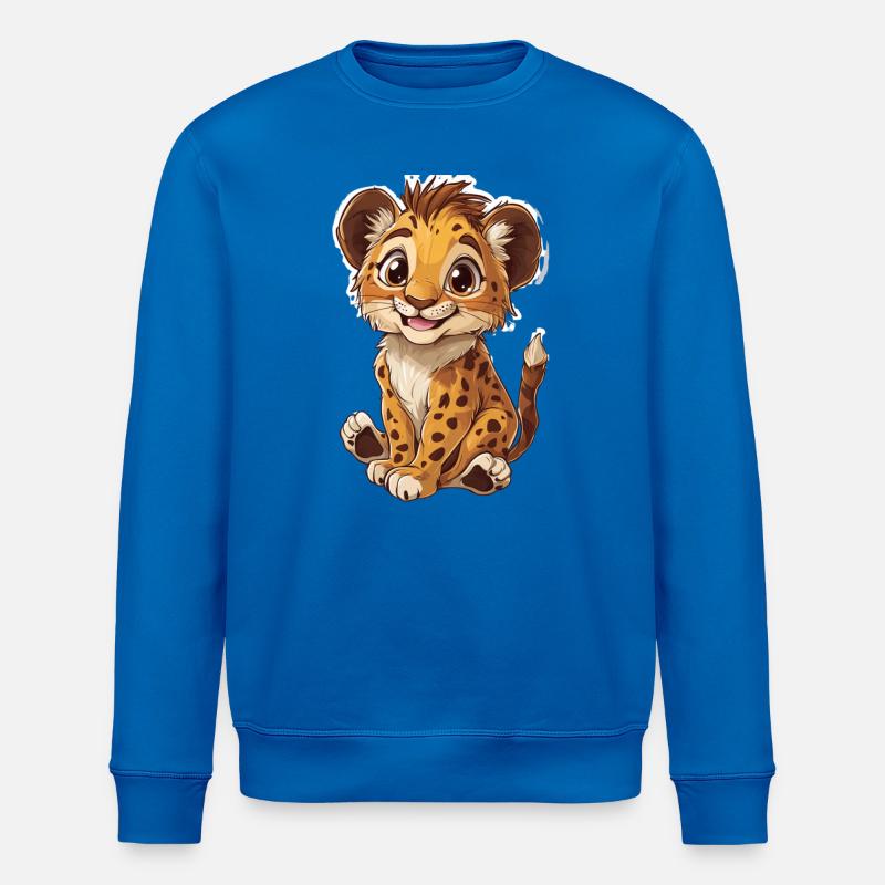 Lion - Stanley/Stella ROLLER Unisex Organic Sweatshirt - royal blue