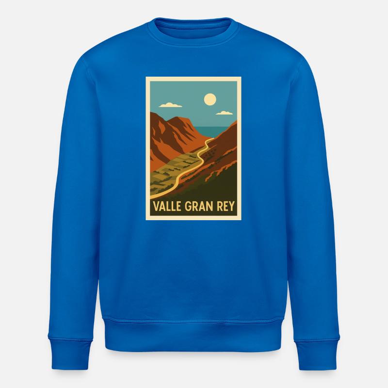 Valle Gran Rey - Stanley/Stella Unisex Bio-Sweatshirt ROLLER - Königsblau