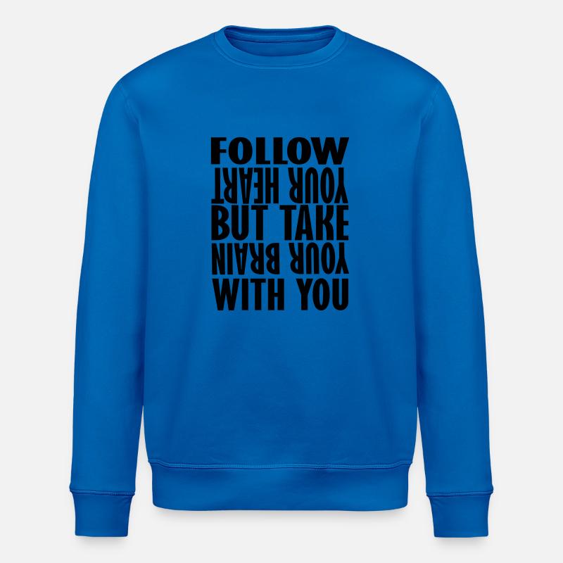 folgen Sie Ihren - Stanley/Stella Unisex Bio-Sweatshirt ROLLER - Königsblau