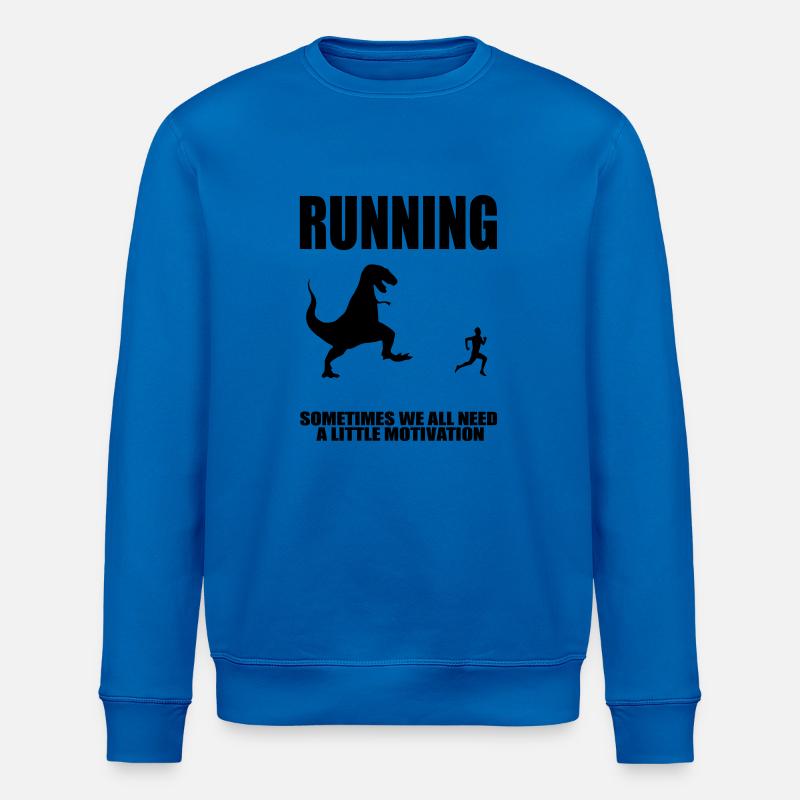 motivation de courir - Sweat bio ROLLER Stanley/Stella Unisexe - bleu roi