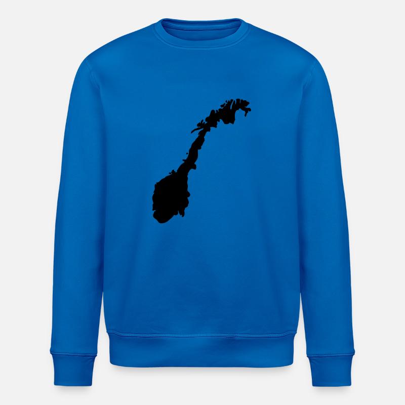 Norwegen - Stanley/Stella Unisex Bio-Sweatshirt ROLLER - Königsblau