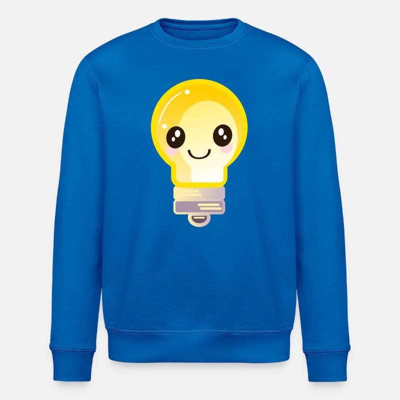LIGHT BULB - Stanley/Stella ROLLER Unisex Organic Sweatshirt - royal blue