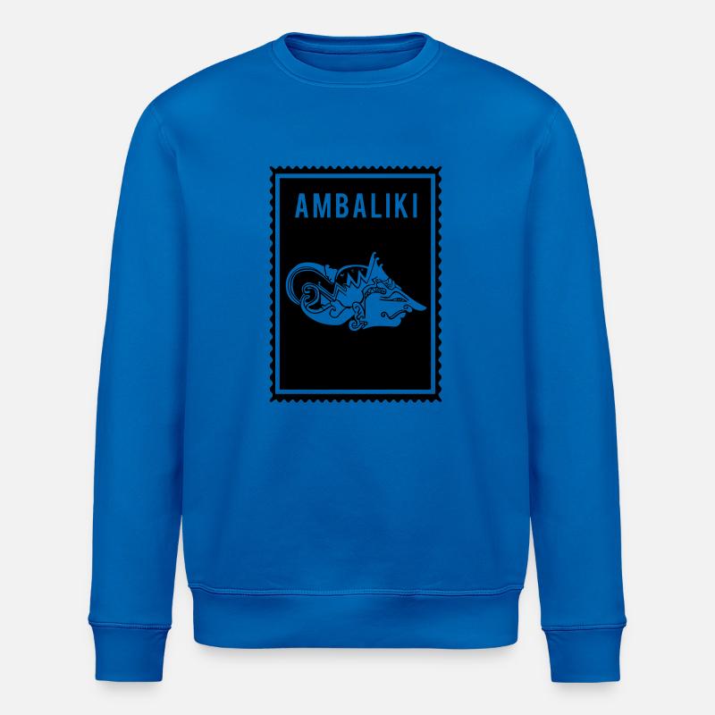Ambaliki - Wayang - Sweat bio ROLLER Stanley/Stella Unisexe - bleu roi