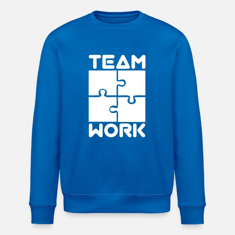 Team Work - Shirt - Stanley/Stella Unisex Bio-Sweatshirt ROLLER - Königsblau