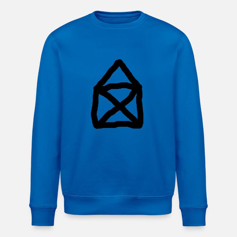 La maison de Nicholas - Sweat bio ROLLER Stanley/Stella Unisexe - bleu roi
