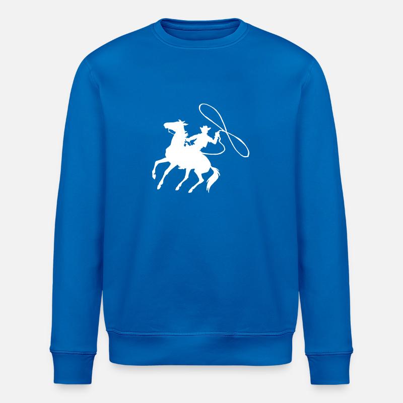 Cowboy - Stanley/Stella Unisex Bio-Sweatshirt ROLLER - Königsblau