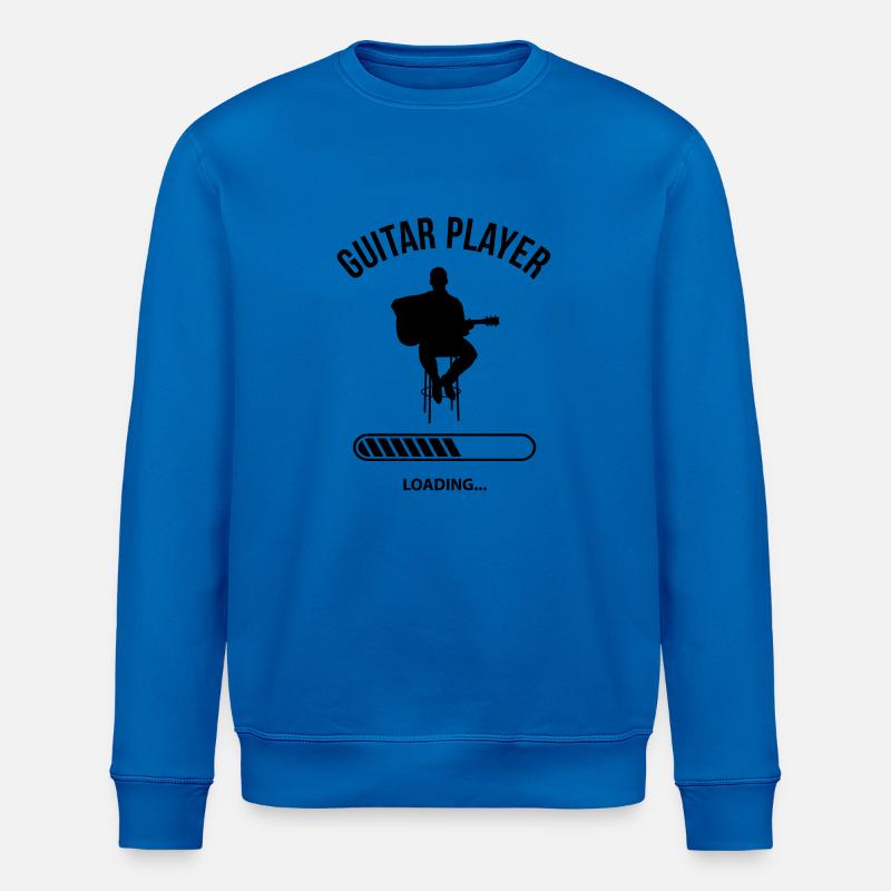 Guitar Player Loading - Stanley/Stella Unisex Bio-Sweatshirt ROLLER - Königsblau