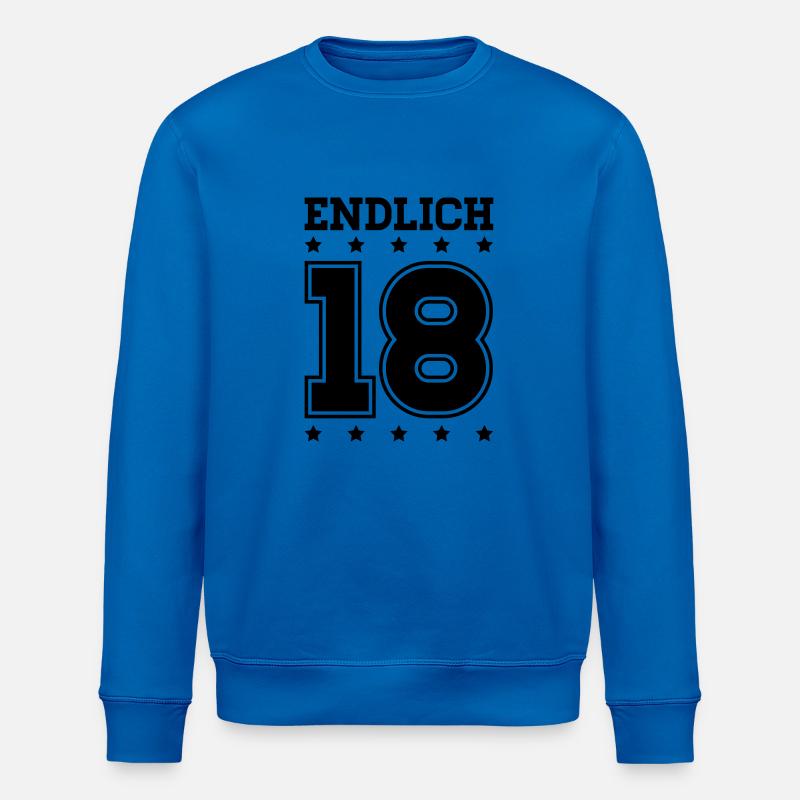 endlich_18__f1 - Stanley/Stella Unisex Bio-Sweatshirt ROLLER - Königsblau