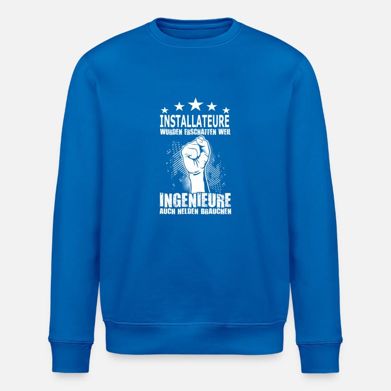 installateure - Stanley/Stella Unisex Bio-Sweatshirt ROLLER - Königsblau