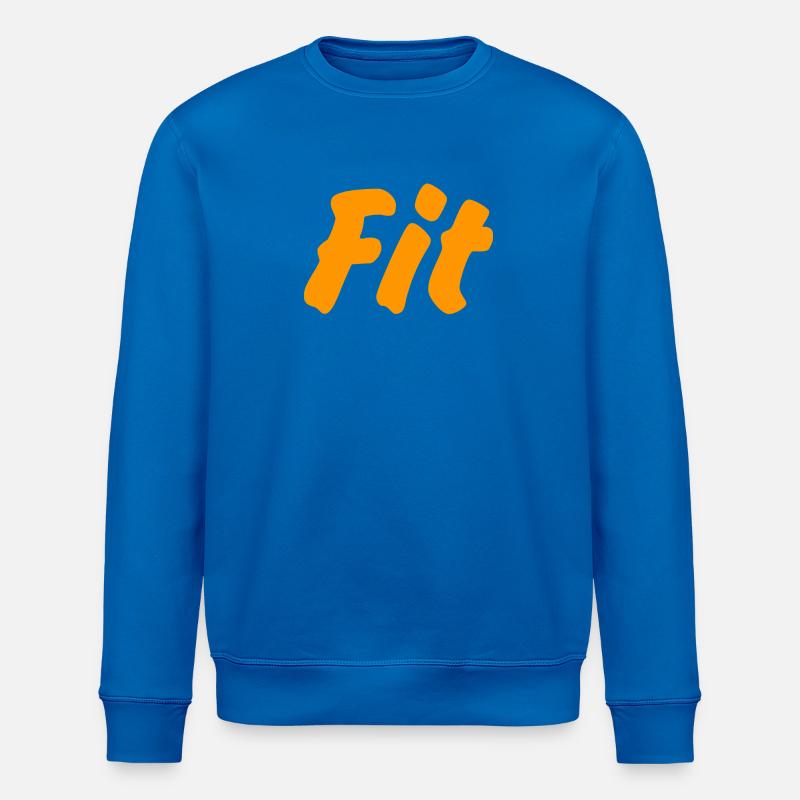 s'adapter - Sweat bio ROLLER Stanley/Stella Unisexe - bleu roi