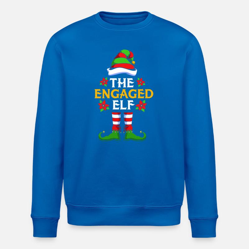 Elfe Elf Cadeau de Noël - Sweat bio ROLLER Stanley/Stella Unisexe - bleu roi