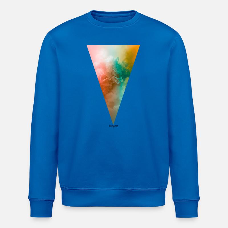 Brume de nuage de jacaranda - Sweat bio ROLLER Stanley/Stella Unisexe - bleu roi