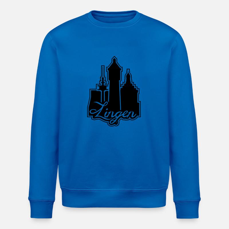Lingener Emblem - Stanley/Stella Unisex Bio-Sweatshirt ROLLER - Königsblau