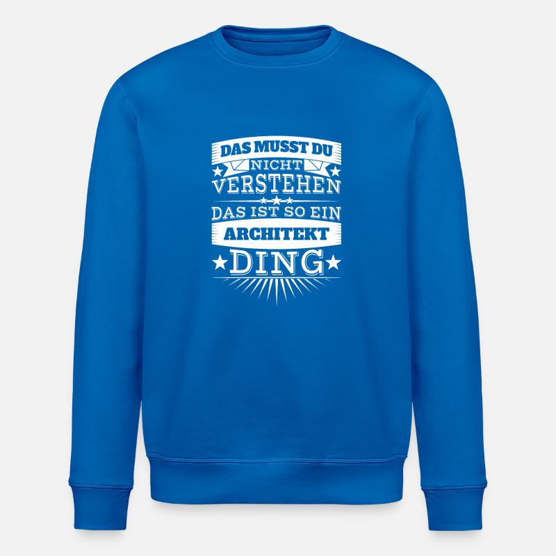 Architekt - Stanley/Stella Unisex Bio-Sweatshirt ROLLER - Königsblau