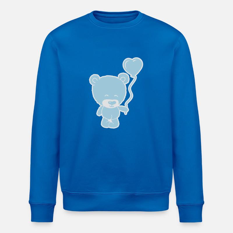 cute bear boy - Sweat bio ROLLER Stanley/Stella Unisexe - bleu roi