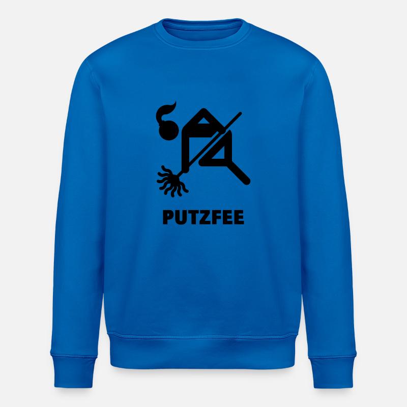 Putzfee / Putzfrau - Stanley/Stella Unisex Bio-Sweatshirt ROLLER - Königsblau