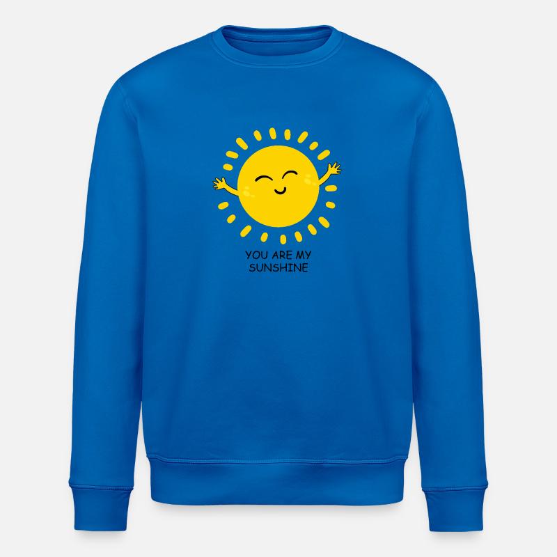 Glückliche sonne - Stanley/Stella Unisex Bio-Sweatshirt ROLLER - Königsblau