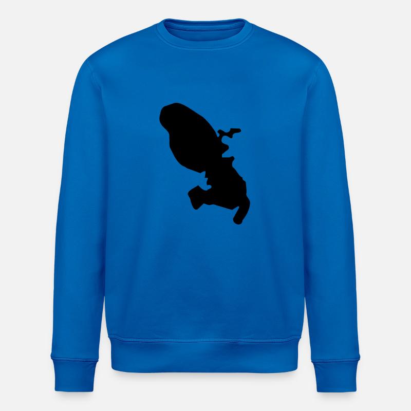 Martinique - Sweat bio ROLLER Stanley/Stella Unisexe - bleu roi