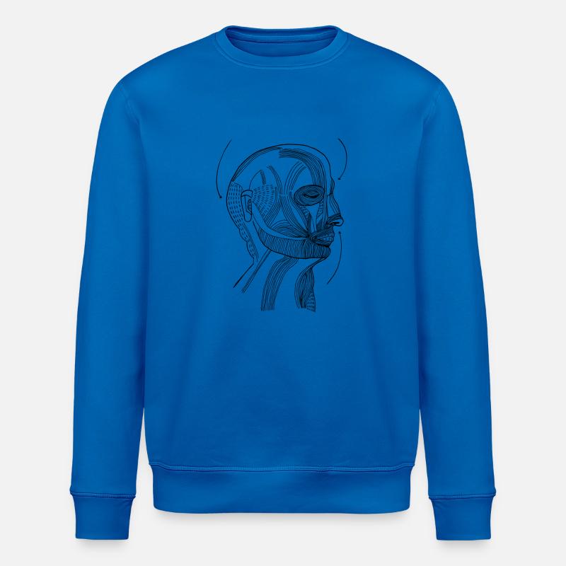 Kopf ohne Sinne - Stanley/Stella Unisex Bio-Sweatshirt ROLLER - Königsblau