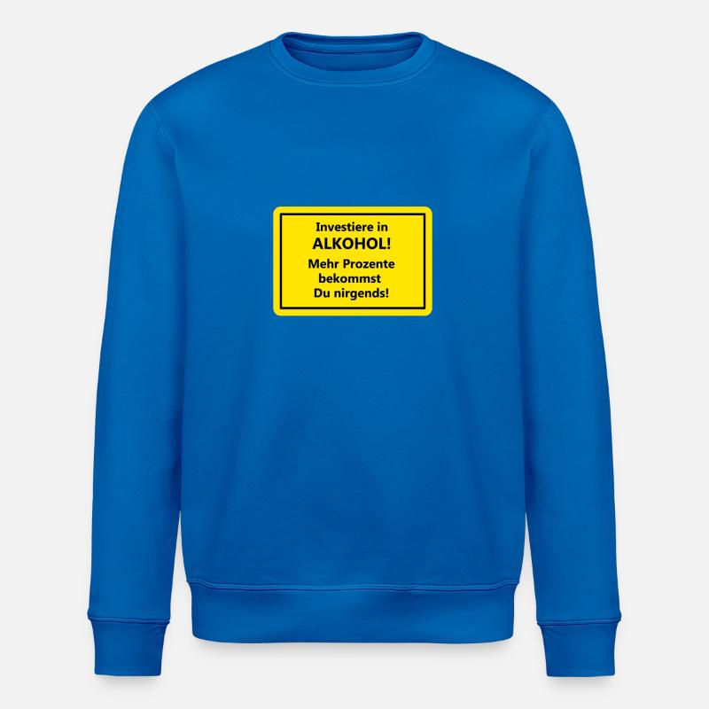 Alkohol - Stanley/Stella Unisex Bio-Sweatshirt ROLLER - Königsblau