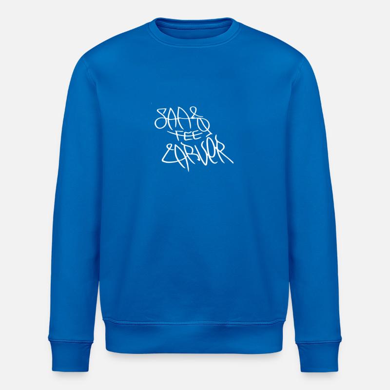 Sculpteur de Saas Fee - Sweat bio ROLLER Stanley/Stella Unisexe - bleu roi