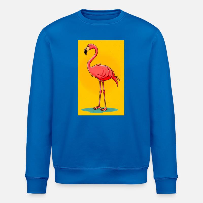 Flamingo - Stanley/Stella Unisex Bio-Sweatshirt ROLLER - Königsblau