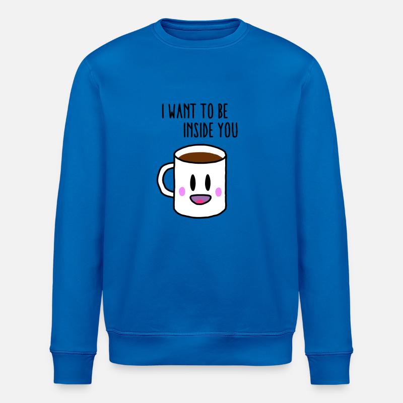 Coffee inside you - Sweat bio ROLLER Stanley/Stella Unisexe - bleu roi