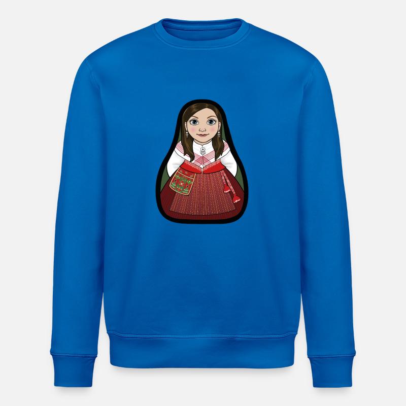 Kulla aus Erz - Stanley/Stella Unisex Bio-Sweatshirt ROLLER - Königsblau
