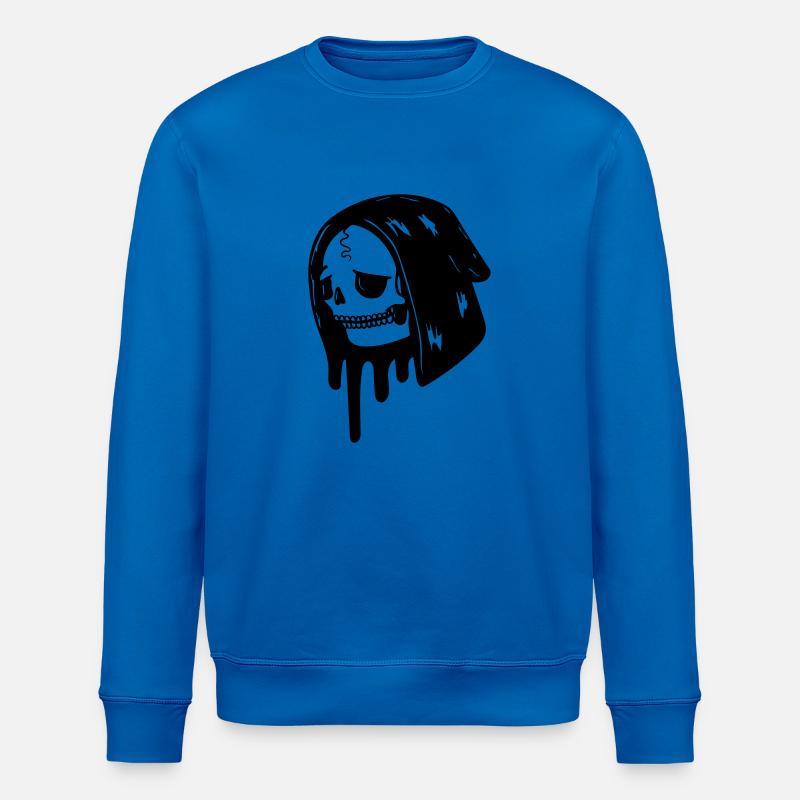 Sadness' til Death - Stanley/Stella ROLLER Unisex Organic Sweatshirt - royal blue
