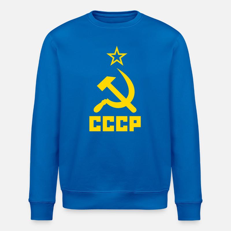 uDSSR - Stanley/Stella Unisex Bio-Sweatshirt ROLLER - Königsblau