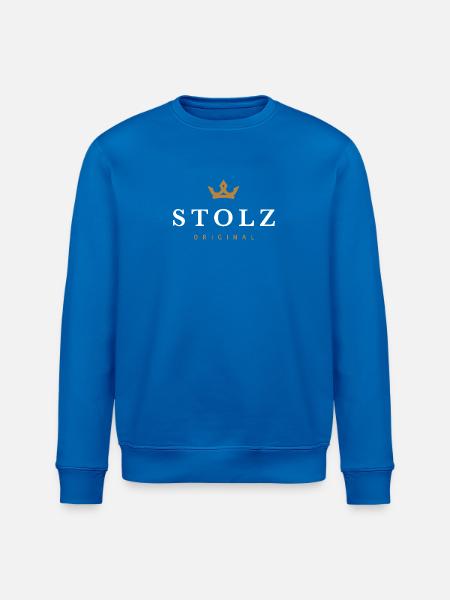 Pride Original Family Logo - Stanley/Stella ROLLER Unisex Organic Sweatshirt - royal blue