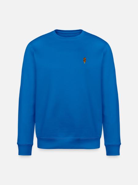 Glaces - Sweat bio ROLLER Stanley/Stella Unisexe - bleu roi