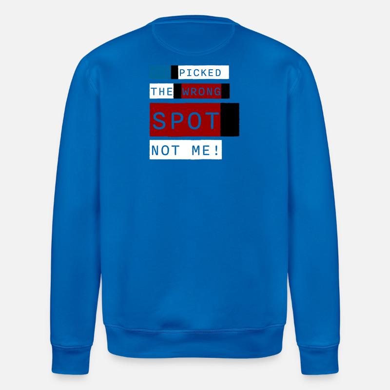Wrong Spot – Konzertausgabe - Stanley/Stella Unisex Bio-Sweatshirt ROLLER - Königsblau