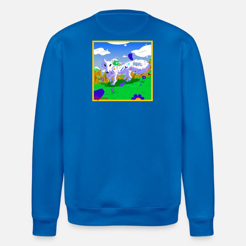 loup_blanc - Stanley/Stella Unisex Bio-Sweatshirt ROLLER - Königsblau