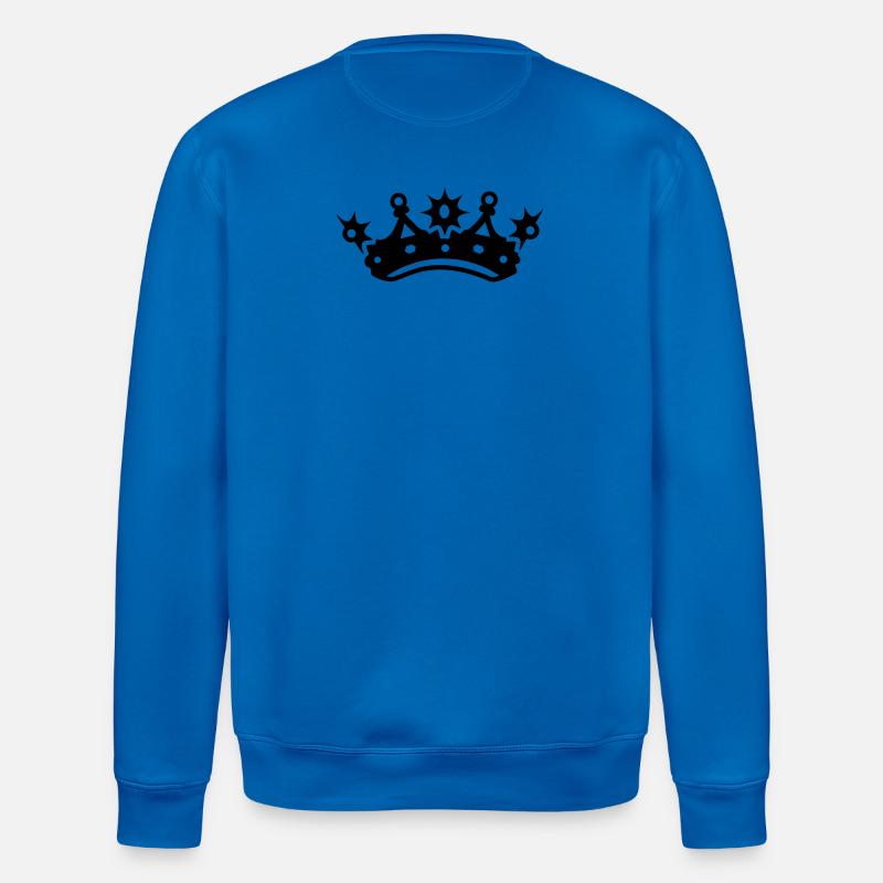 Diamant - Sweat bio ROLLER Stanley/Stella Unisexe - bleu roi