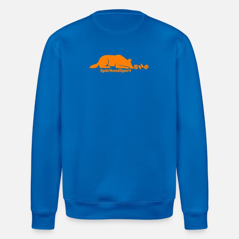 SHS Logo orange - Stanley/Stella Unisex Bio-Sweatshirt ROLLER - Königsblau