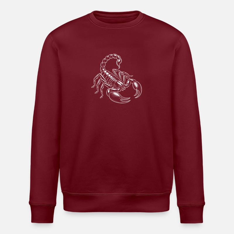 Scorpion - Sweat bio ROLLER Stanley/Stella Unisexe - bordeaux