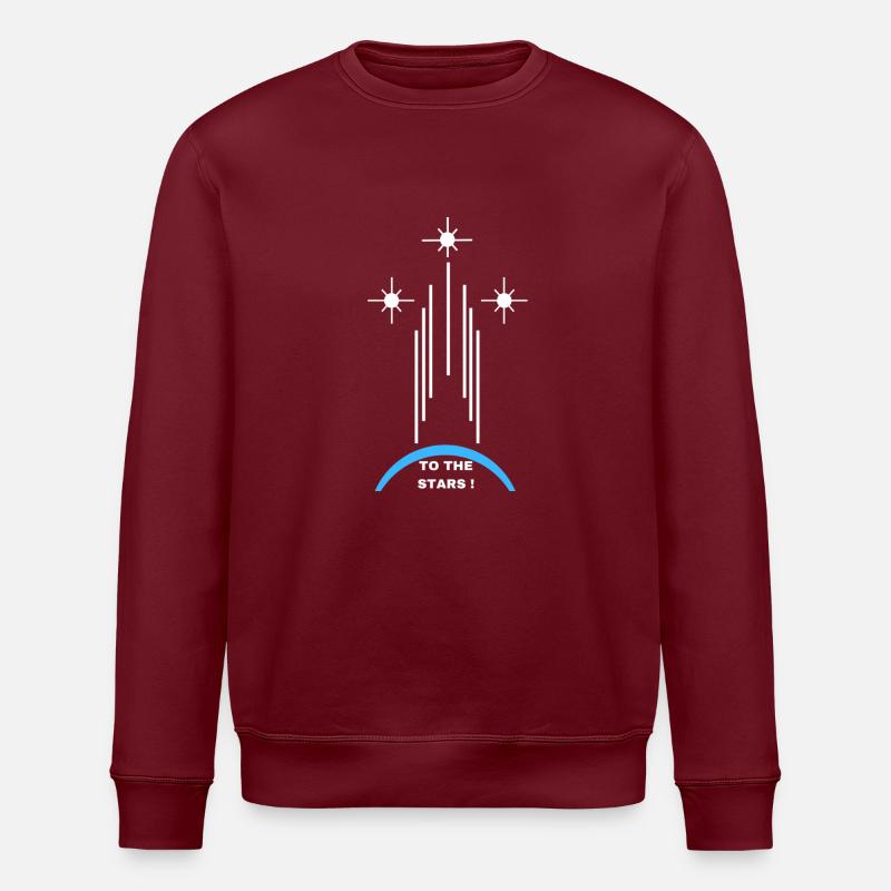 To the Stars ! - Sweat bio ROLLER Stanley/Stella Unisexe - bordeaux