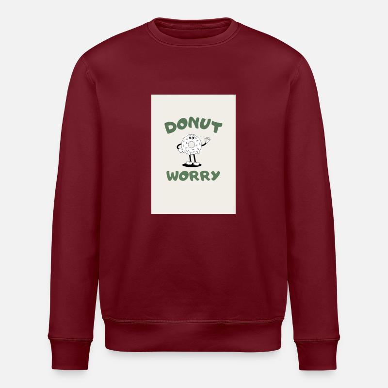SOUCI DE BEIGNET - Sweat bio ROLLER Stanley/Stella Unisexe - bordeaux