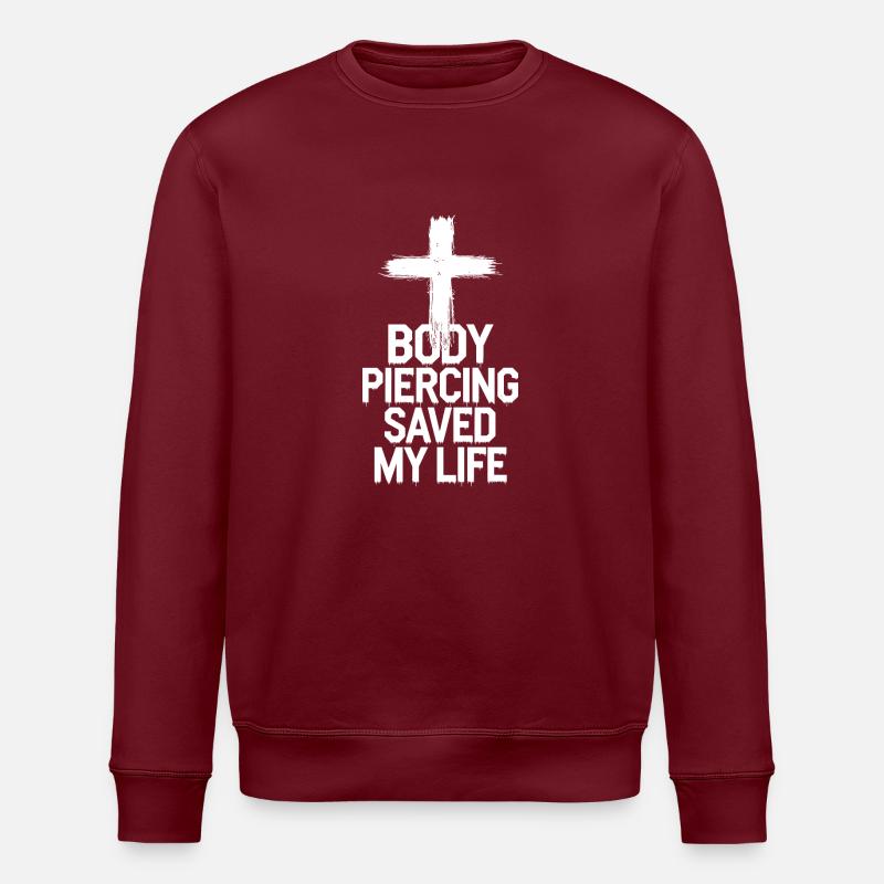 Une foi profonde avec style - Sweat bio ROLLER Stanley/Stella Unisexe - bordeaux