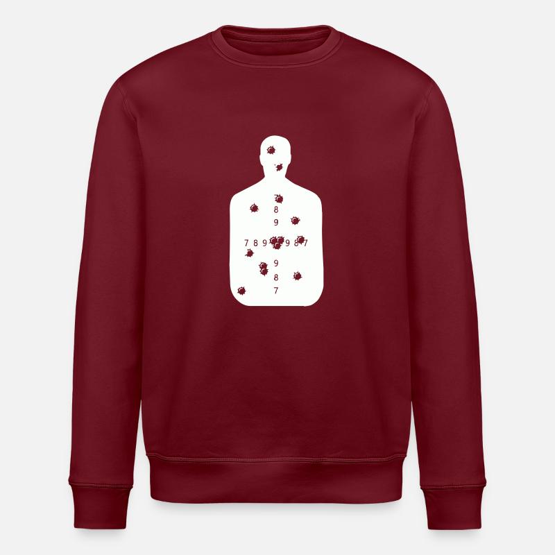 Target - Stanley/Stella ROLLER Unisex Organic Sweatshirt - burgundy