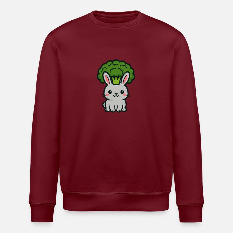 Bro-Bunny - Stanley/Stella Unisex Bio-Sweatshirt ROLLER - Burgunderrot