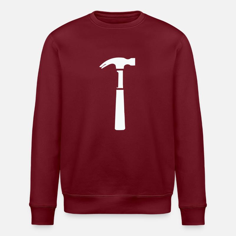 marteau - Sweat bio ROLLER Stanley/Stella Unisexe - bordeaux