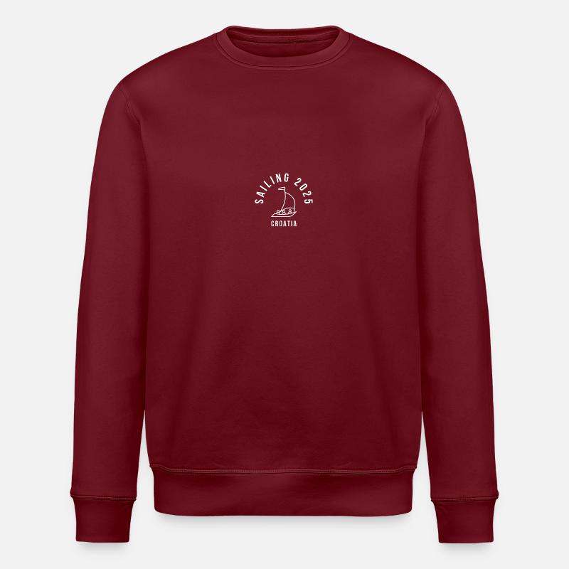 2 - Stanley/Stella Unisex Bio-Sweatshirt ROLLER - Burgunderrot