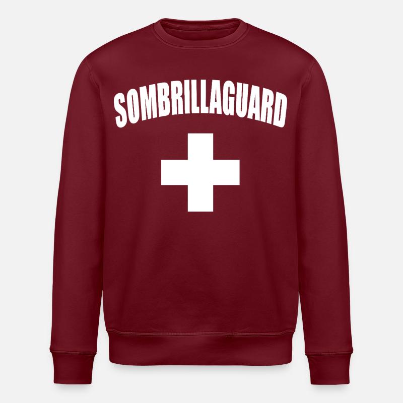 Parasol de garde, sauveteur - Sweat bio ROLLER Stanley/Stella Unisexe - bordeaux