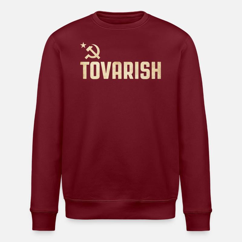Tovarish - Sweat bio ROLLER Stanley/Stella Unisexe - bordeaux
