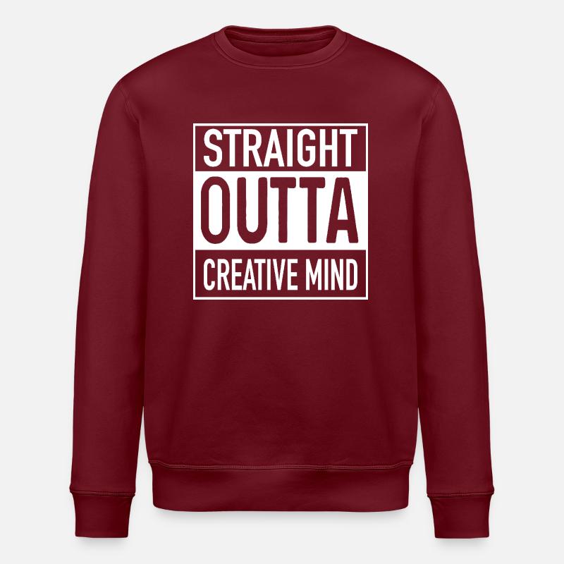 L’ créatif - Sweat bio ROLLER Stanley/Stella Unisexe - bordeaux