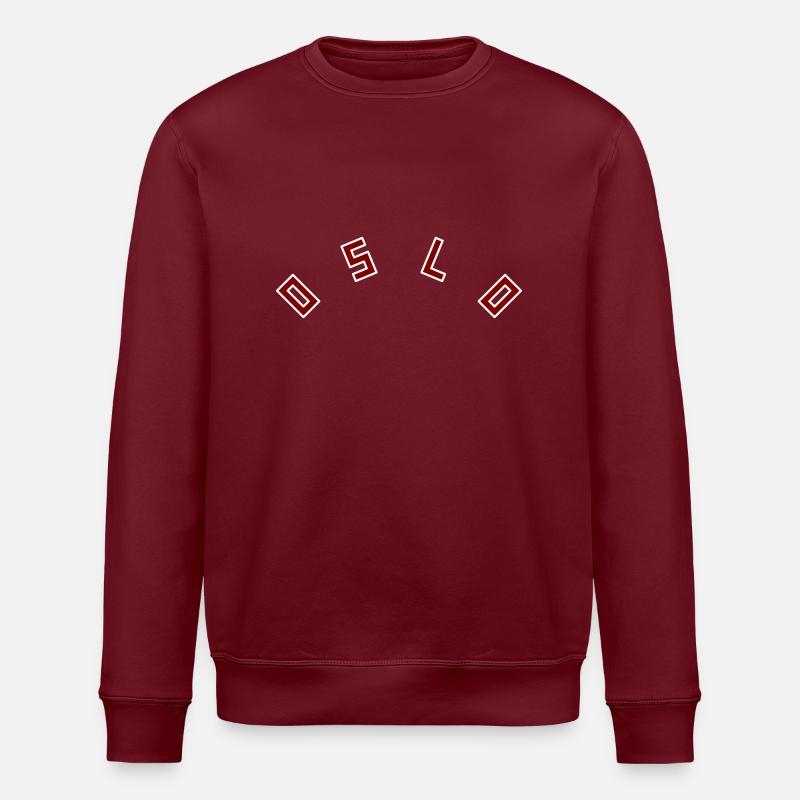 Oslo - Sweat bio ROLLER Stanley/Stella Unisexe - bordeaux