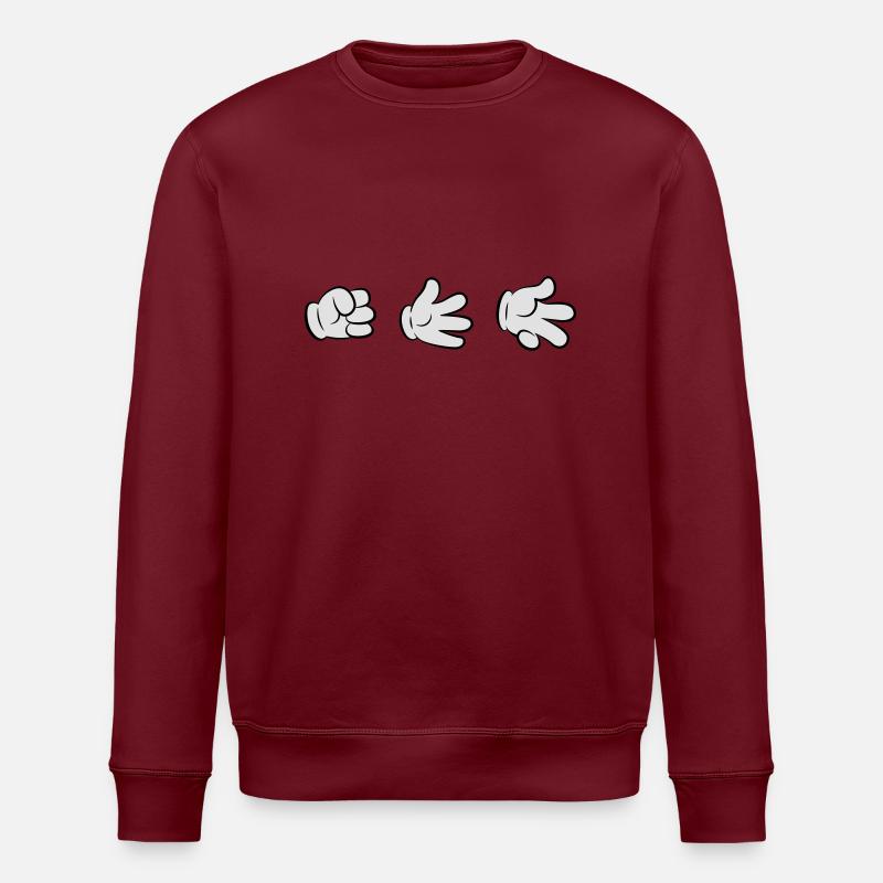 chifoumi - Sweat bio ROLLER Stanley/Stella Unisexe - bordeaux